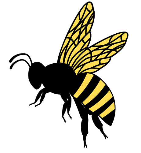 Flying Bee Svg File Svg Designs Svgdesigns Com