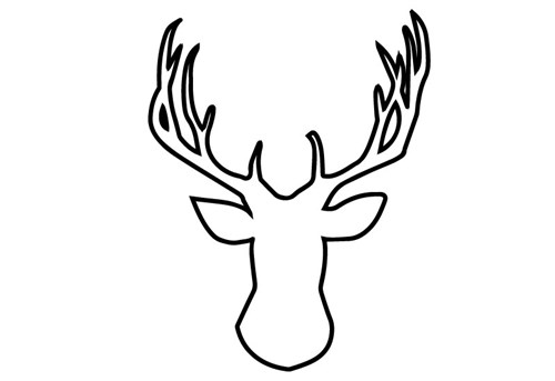 Download Deer Outline Svg File Svg Designs Svgdesigns Com