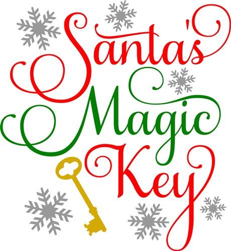 Santas Magic Key SVG file - SVG Designs