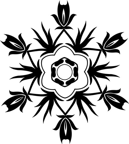 Download Rose Mandala Svg File Svg Designs Svgdesigns Com