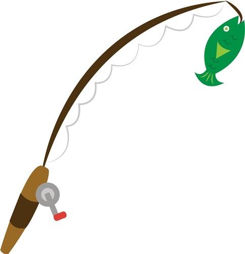 Fishing Pole SVG file - SVG Designs