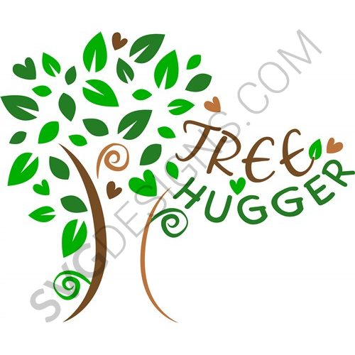 Tree Hugger Svg File Captions Svg Designs Svgdesigns Com